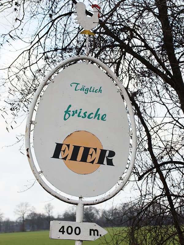 Täglich frische Eier