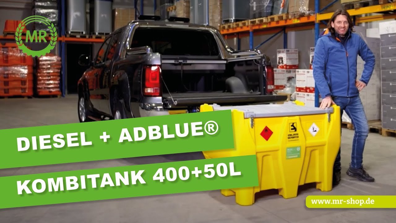 Mobile Diesel- und AdBlue®-Kombitankanlagen